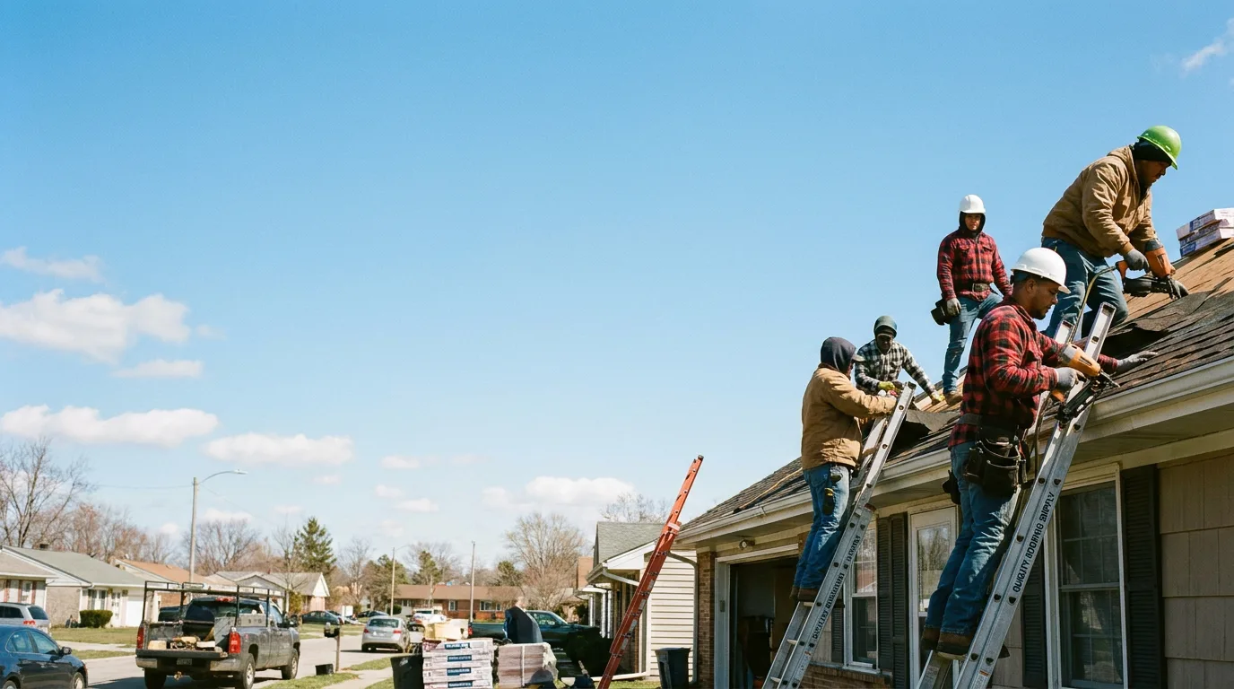 Roofing in Bronson, MI near me